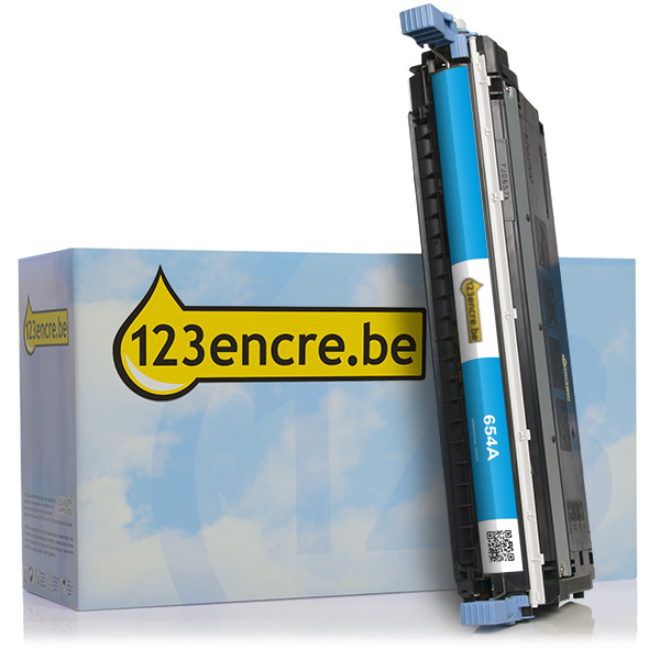 HP Marque 123encre remplace HP 645A (C9731A) toner cyan C9731AC 039225 - 1