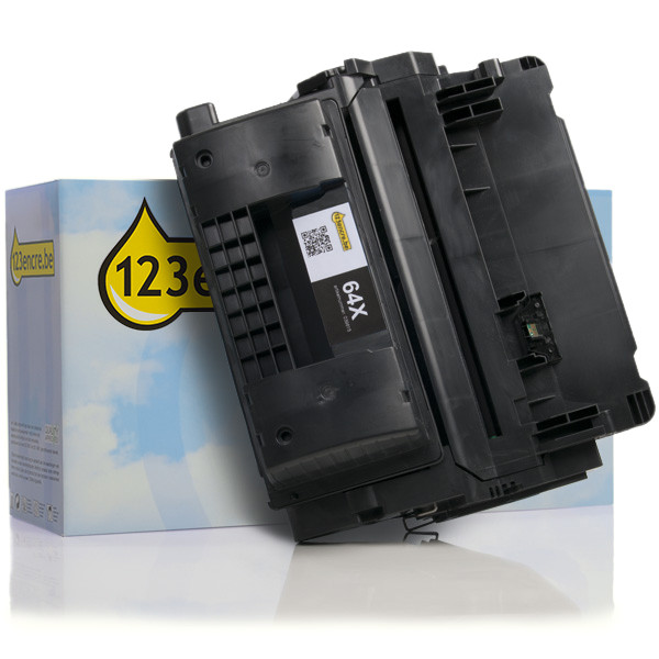 HP Marque 123encre remplace HP 64X (CC364X) toner noir haute capacité CC364XC 039815 - 1