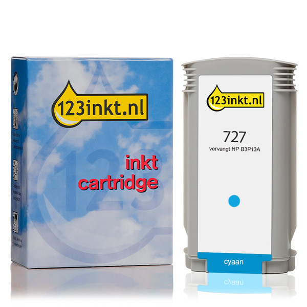 HP Marque 123encre remplace HP 727 (B3P13A) cartouche d'encre - cyan B3P13AC 044279 - 1