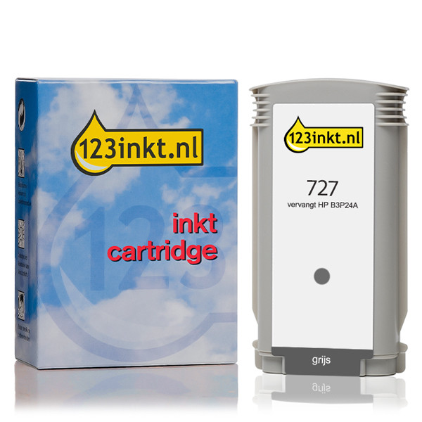 HP Marque 123encre remplace HP 727 (B3P24A) cartouche d'encre haute capacité - gris B3P24AC 044299 - 1