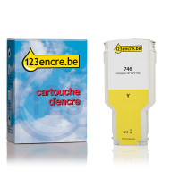 Marque 123encre remplace HP 746 (P2V79A) cartouche d'encre - jaune