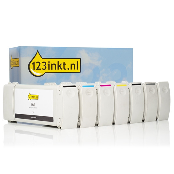 HP Marque 123encre remplace HP 761 multipack noir + 6 couleurs  160158 - 1