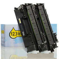 HP Marque 123encre remplace HP 80A (CF280A) duopack de toners - noir CF280AC 160721
