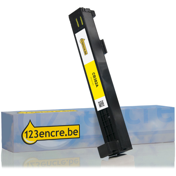 HP Marque 123encre remplace HP 824A (CB382A) toner jaune CB382AC 039793 - 1