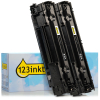 Marque 123encre remplace HP 83A (CF283A) duopack de toners - noir