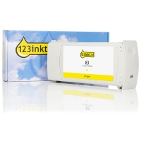 HP Marque 123encre remplace HP 83 (C4943A) cartouche d'encre jaune UV C4943AC 031591