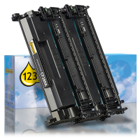 Marque 123encre remplace HP 89A (CF289A) toner double pack - noir 055311
