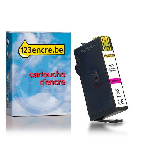 Marque 123encre remplace  HP 903 (T6L91AE) cartouche d'encre - magenta 093180 - 1