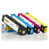 Marque 123encre remplace HP 913A multipack noir/cyan/magenta/jaune