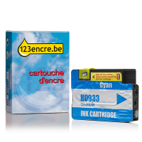 Marque 123encre remplace HP 933 (CN058AE) cartouche d'encre - cyan