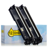 Marque 123encre remplace HP 94X (CF294X) duopack de toners haute capacité - noir