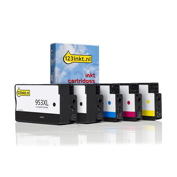 HP Marque 123encre remplace HP 953XL multipack 2x noir + 3 couleurs  160752 - 1
