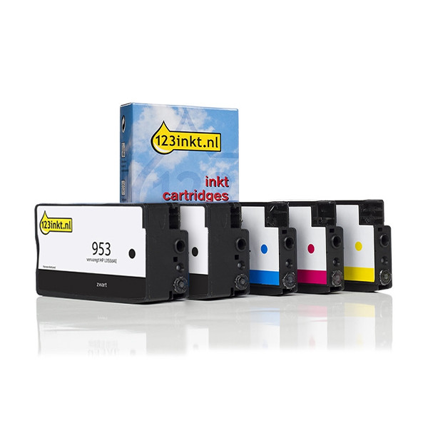 HP Marque 123encre remplace HP 953 multipack 2x noir + 3 couleurs  160751 - 1