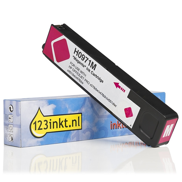 HP Marque 123encre remplace HP 971 (CN623AE) cartouche d'encre - magenta CN623AEC 044229 - 1