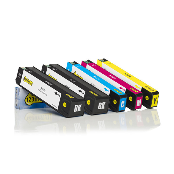 HP Marque 123encre remplace HP 973X multipack 2x noir + 3 couleurs  160756 - 1