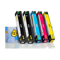 HP Marque 123encre remplace HP 981A multipack 2x noir + 3 couleurs  160758
