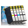 Marque 123encre remplace le multipack HP 903 2x noir + 3x couleur 160740 - 1