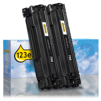Marque 123encre remplace toner HP 79A (CF279A) duopack - noir 055117