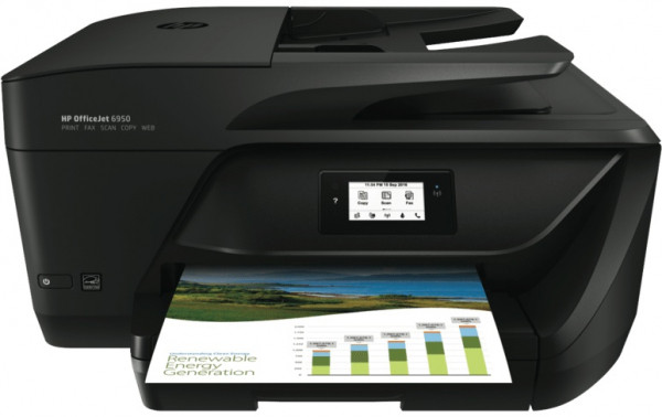HP OfficeJet 6950 imprimante à jet d'encre multifonction A4 avec wifi (4 en 1) P4C78A625 841127 - 1