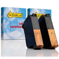 HP Offre: marque 123encre remplace 2x HP 45 cartouche d'encre - noir 51645AEC 030132