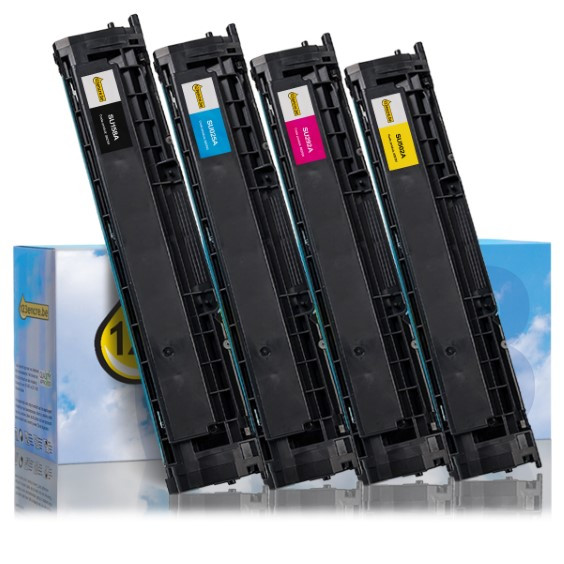 HP Offre: marque 123encre remplace HP : SU158A (CLT-K504S) noir + 3 couleurs  130023 - 1