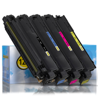 HP Offre : 123encre ensemble de toners pour HP 213A : HP W2130A, W2131A, W2132A, W2133A - noir + 3 couleurs  093710