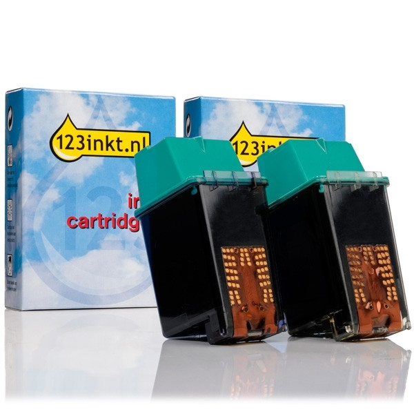 Offre : Marque 123encre remplace 2 cartouches d'encre HP 26 - noir 030022 - 1