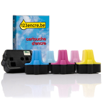 Offre spéciale: marque 123encre remplace 6 cartouches HP série 363 - noir + 5 couleurs