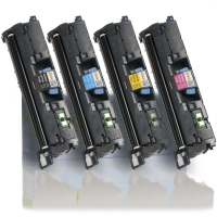 HP Offre spéciale: marque 123encre remplace HP 121A: HP C9700A, 01A, 02A, 03A noir + 3 couleurs  130006