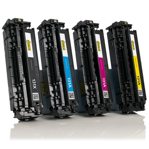 HP Offre spéciale: marque 123encre remplace HP 131X / 131A: HP CF210X, 211A, 212A, 213A noir + 3 couleurs  130009 - 1