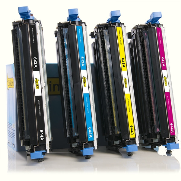 HP Offre spéciale: marque 123encre remplace HP 644A : HP Q6460A, 61A, 62A, 63A noir + 3 couleurs  130026 - 1