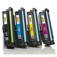 HP Offre spéciale: marque 123encre remplace HP 649X / 648A : HP CE260X, CE261A, CE262A, CE263A noir + 3 couleurs  130021