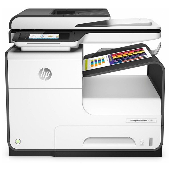 HP PageWide Pro 477dw imprimante à jet d'encre multifonction A4 avec wifi (4 en 1) D3Q20B 841124 - 1