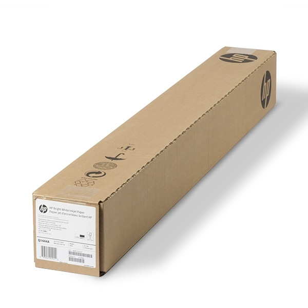 HP Q1444A rouleau de papier jet d'encre 841 mm (33 pouces) x 45,7 m (90 g/m²) - blanc brillant Q1444A 151018 - 1