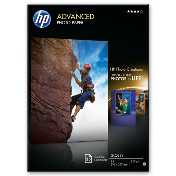 HP Q5456A Advanced papier photo 250 g/m² A4 (25 feuilles) Q5456A 064810 - 1