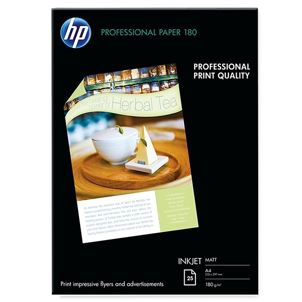 HP Q6592A Professional papier mat 180 g/m² A4 (25 feuilles)  064701 - 1