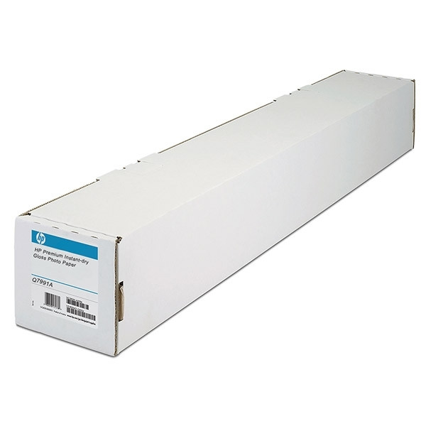HP Q7991A rouleau de papier photo glacé à séchage instantané 610 mm (24 pouces) x 22,9 m (260 g/m²) Q7991A 151110 - 1