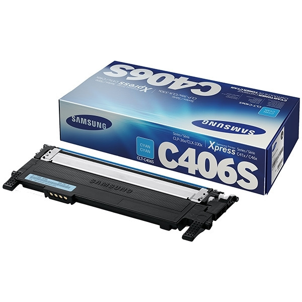 HP ST984A (CLT-C406S) toner (d'origine) - cyan ST984A 092690 - 1