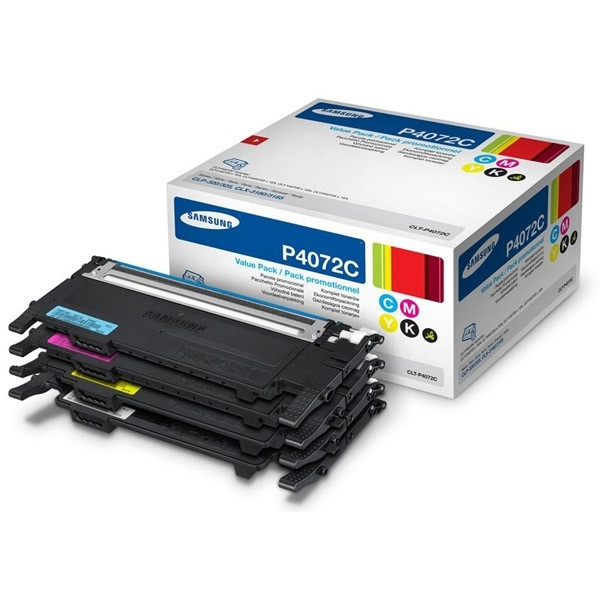 HP SU382A (CLTP4072C) kit toner (d'origine) - noir + 3 couleurs SU382A 092676 - 1