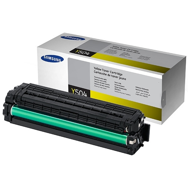 HP SU502A (CLT-Y504S) toner (d'origine) - jaune SU502A 092706 - 1