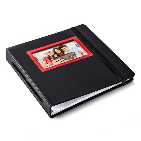 HP Sprocket album photo - noir et rouge 2HS30A 151140 - 1