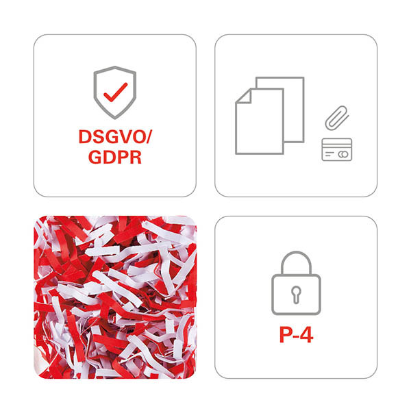 HSM Securio AF100 déchiqueteuse coupe croisée 213437 - 5