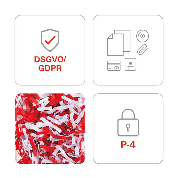 HSM Securio P40i déchiqueteuse coupe croisée 213434 - 4