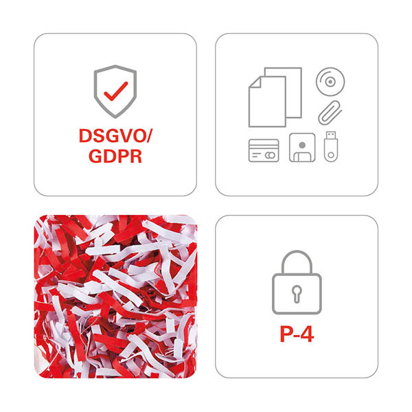 HSM Securio P44i déchiqueteuse coupe croisée 213436 - 4