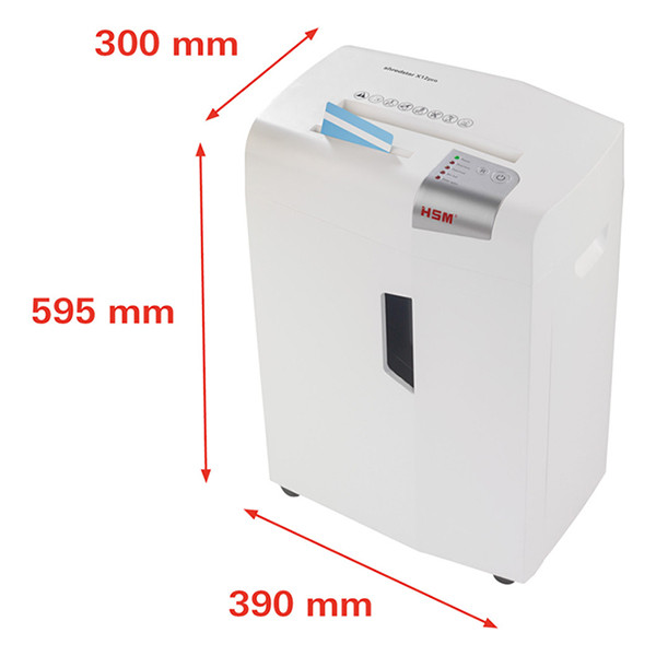 HSM shredstar X12pro déchiqueteuse à papier micro-copeuax 1033121 402849 - 2