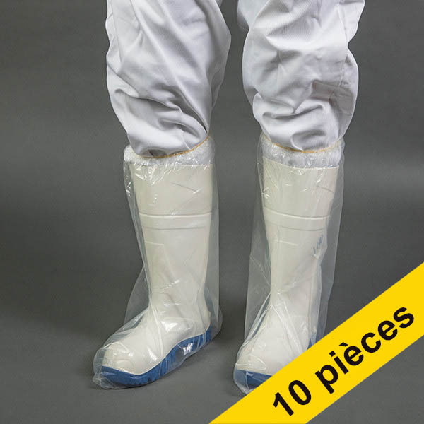 Offre : 10x HY@PRO LDPE surbottes transparentes 14g 44×38 cm (50 pièces) SHY00566 Offre : 10x HY@PRO LDPE surbottes transparentes 14g 44×38 cm (50 pièces) SHY00566 - 1
