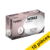 Offre : 10x HY@PRO Medical gants en nitrile sans poudre S (6,2 grammes, 30 cm, 100 pièces) - bleu SHY00011 - 1