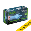 Offre : 10x HY@PRO gants en nitrile sans poudre M (6 grammes, 24 cm, 100 pièces) - bleu SHY00131 - 1