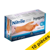 Offre : 10x HY@PRO gants en nitrile sans poudre XL (3,5 grammes, 24 cm, 100 pièces) - orange SHY00109 - 1