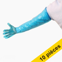 Offre : 10x HY@PRO gants sans poudre en PEBD taille standard (8,90 grammes, 90 cm, 100 pièces)